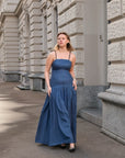 ESMERALDA DRESS | NAVY
